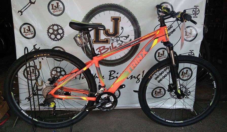 trinx bike orange